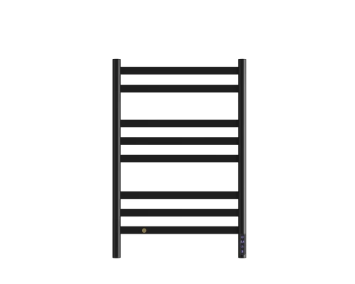 Полотенцесушитель электрический LEMARK Сибирь LM17185BL 800x500 черный матовый, 1 крючок