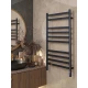 Полотенцесушитель электрический LEMARK Сибирь LM17105BL 1000x500 черный матовый, 1 крючок