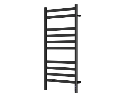 Полотенцесушитель электрический LEMARK Сибирь LM17105BL 1000x500 черный матовый, 1 крючок