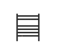 Полотенцесушитель электрический LEMARK Сибирь LM17565BL 600x500 черный матовый, 5 крючков