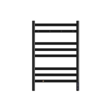 Полотенцесушитель электрический LEMARK Сибирь LM17585BL 800x500 черный матовый, 5 крючков