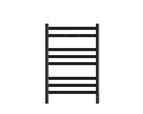 Полотенцесушитель электрический LEMARK Сибирь LM17585BL 800x500 черный матовый, 5 крючков