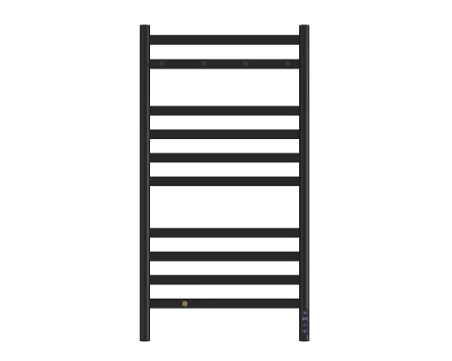 Полотенцесушитель электрический LEMARK Сибирь LM17505BL 1000x500 черный матовый, 5 крючков