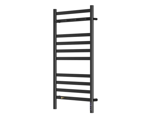 Полотенцесушитель электрический LEMARK Сибирь LM17505BL 1000x500 черный матовый, 5 крючков