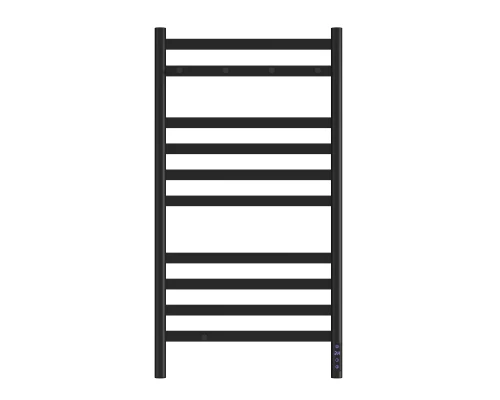 Полотенцесушитель электрический LEMARK Сибирь LM17505BL 1000x500 черный матовый, 5 крючков