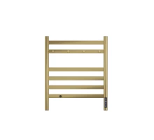 Полотенцесушитель электрический LEMARK Сибирь LM17565GL 600x500 золотой матовый, 5 крючков