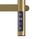 Полотенцесушитель электрический LEMARK Сибирь LM17565GL 600x500 золотой матовый, 5 крючков