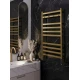 Полотенцесушитель электрический LEMARK Сибирь LM17505GL 1000x500 золотой матовый, 5 крючков