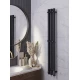 Полотенцесушитель электрический LEMARK Соло LM71712BL 1100x120 черный матовый, 7 крючков