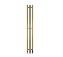 Полотенцесушитель электрический LEMARK Соло LM71712GL 1100x120 золотой матовый, 7 крючков