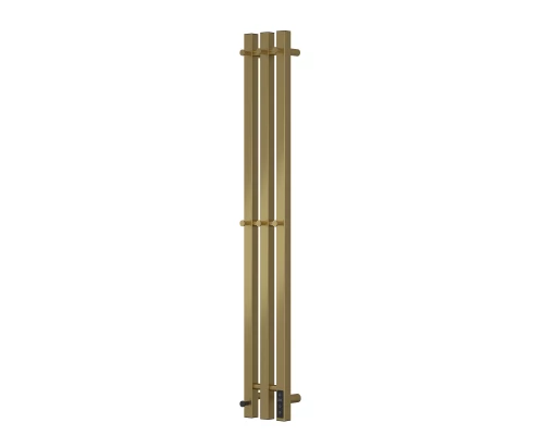 Полотенцесушитель электрический LEMARK Соло LM71712GL 1100x120 золотой матовый, 7 крючков