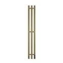 Полотенцесушитель электрический LEMARK Ладога LM07712GL 1100x120 золотой матовый, 7 крючков