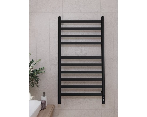Полотенцесушитель электрический APEXTERMO Сфера SF00105BM 1000x500, черный матовый