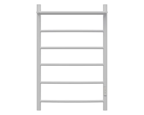 Полотенцесушитель электрический APEXTERMO Корона CR01185WM 800x500 с полкой, белый матовый