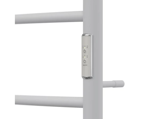 Полотенцесушитель электрический APEXTERMO Корона CR01185WM 800x500 с полкой, белый матовый