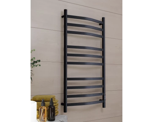 Полотенцесушитель электрический APEXTERMO Умбра UM00105BM 1000x500, черный матовый