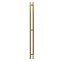 Полотенцесушитель электрический APEXTERMO Луна LN10111GL 1100x80 с крючками, золотой матовый