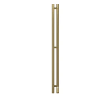 Полотенцесушитель электрический APEXTERMO Луна LN10111GL 1100x80 с крючками, золотой матовый