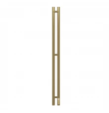 Полотенцесушитель электрический APEXTERMO Луна LN10111GL 1100x80 с крючками, золотой матовый
