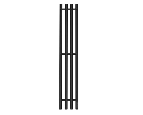 Полотенцесушитель электрический APEXTERMO Луна LN10123BM 1200x180 с крючками, черный матовый