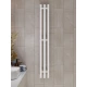 Полотенцесушитель электрический APEXTERMO Сириус SR10112WM 1100x120 с крючками, белый матовый