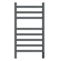 Полотенцесушитель электрический APEXTERMO Сфера SF10184GF 800x400 с крючками, графит металлик