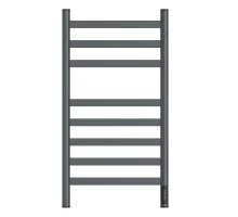 Полотенцесушитель электрический APEXTERMO Сфера SF10184GF 800x400 с крючками, графит металлик