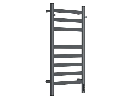 Полотенцесушитель электрический APEXTERMO Сфера SF10184GF 800x400 с крючками, графит металлик