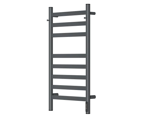 Полотенцесушитель электрический APEXTERMO Сфера SF10184GF 800x400 с крючками, графит металлик