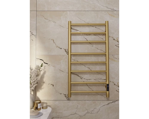 Полотенцесушитель электрический APEXTERMO Стелла ST00184GLB 800x400, золотой матовый