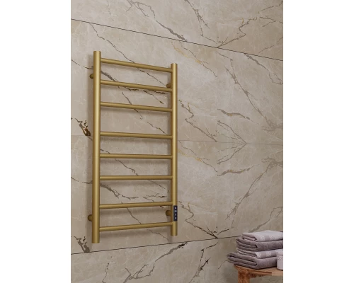 Полотенцесушитель электрический APEXTERMO Стелла ST00184GLB 800x400, золотой матовый