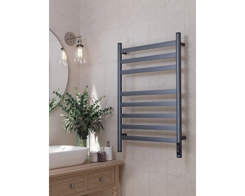 Полотенцесушитель электрический APEXTERMO Сфера SF00185GF 800x500, графит металлик