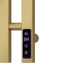 Полотенцесушитель электрический APEXTERMO Сириус SR10111GLB 1100x80 с крючками, золотой матовый