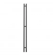 Полотенцесушитель электрический APEXTERMO Сириус SR10111GF 1100x80 с крючками, графит металлик