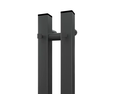 Полотенцесушитель электрический APEXTERMO Сириус SR10111GF 1100x80 с крючками, графит металлик