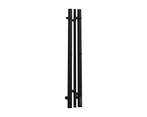 Полотенцесушитель электрический APEXTERMO Дельта DL10181BM 800x100 с крючками, черный матовый