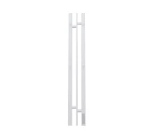 Полотенцесушитель электрический APEXTERMO Дельта DL10181WM 800x100 с крючками, белый матовый