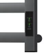 Полотенцесушитель электрический APEXTERMO Терра TR00185GF 800x500, графит металлик