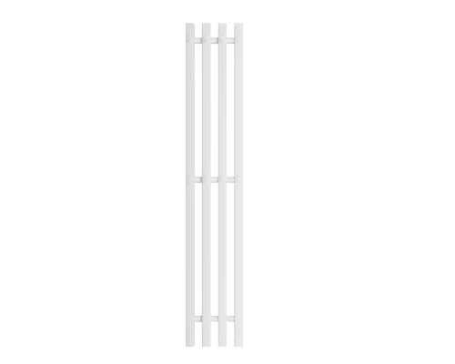 Полотенцесушитель электрический APEXTERMO Сириус SR10113WM 1100x180 с крючками, белый матовый
