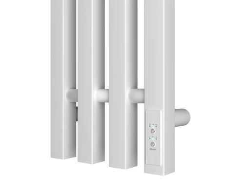Полотенцесушитель электрический APEXTERMO Сириус SR10113WM 1100x180 с крючками, белый матовый