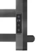 Полотенцесушитель электрический APEXTERMO Терра TR00164GN 600x400, оружейная сталь