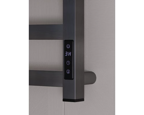 Полотенцесушитель электрический APEXTERMO Терра TR00164GN 600x400, оружейная сталь