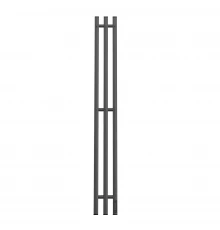 Полотенцесушитель электрический APEXTERMO Сириус SR10112GF 1100x120 с крючками, графит металлик