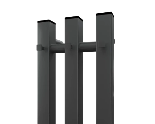 Полотенцесушитель электрический APEXTERMO Сириус SR10112GF 1100x120 с крючками, графит металлик