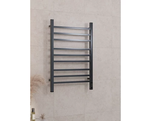 Полотенцесушитель электрический APEXTERMO Атлас AT00185GF 800x500, графит металлик