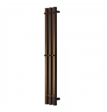 Полотенцесушитель электрический APEXTERMO Сириус SR20112CH 1100x120 с крючками, шоколад