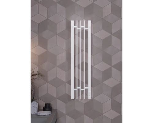 Полотенцесушитель электрический APEXTERMO Дельта DL10183WM 800x180 с крючками, белый матовый