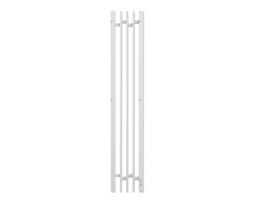 Полотенцесушитель электрический APEXTERMO Дельта DL10113WM 1100x180 с крючками, белый матовый
