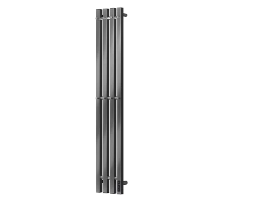 Полотенцесушитель электрический APEXTERMO Сириус SR10113GN 1100x180 с крючками, оружейная сталь