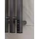 Полотенцесушитель электрический APEXTERMO Сириус SR10113GN 1100x180 с крючками, оружейная сталь